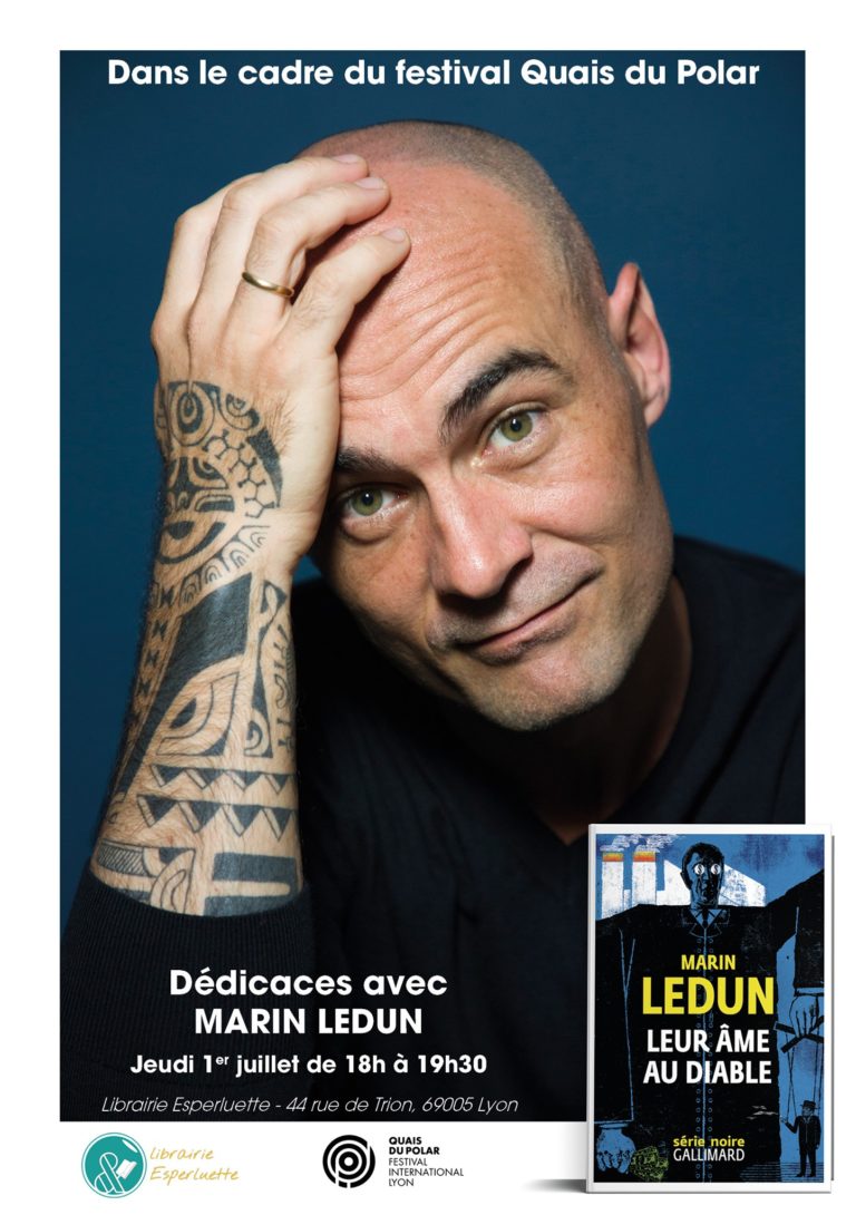 Lire la suite à propos de l’article Quais du Polar / Dédicaces avec Marin Ledun