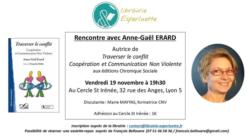 You are currently viewing Rencontre avec Anne-Gaël Erard