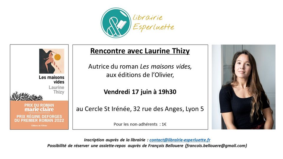 You are currently viewing Rencontre avec Laurine Thizy