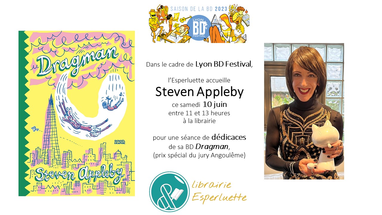Lire la suite à propos de l’article Lyon BD Festival : dédicaces avec Steven Appleby