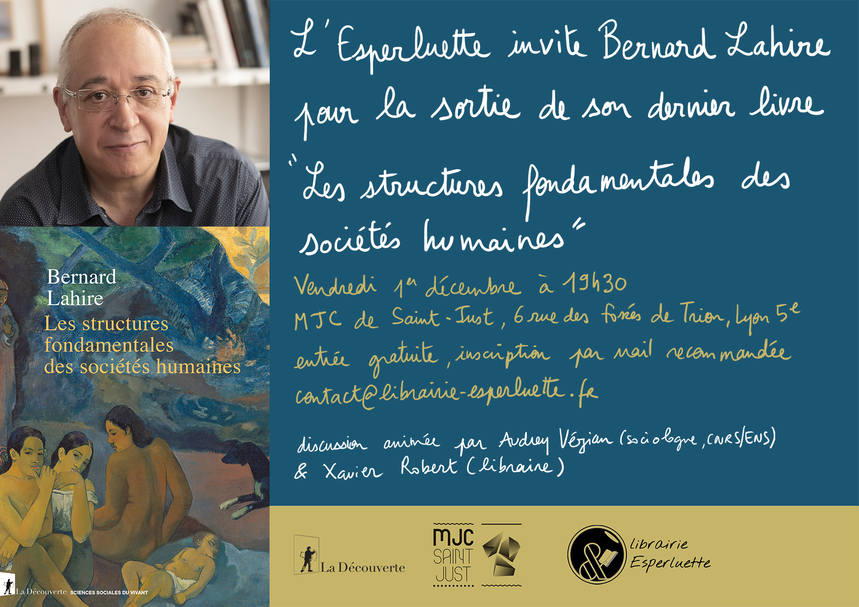 You are currently viewing Rencontre avec Bernard Lahire