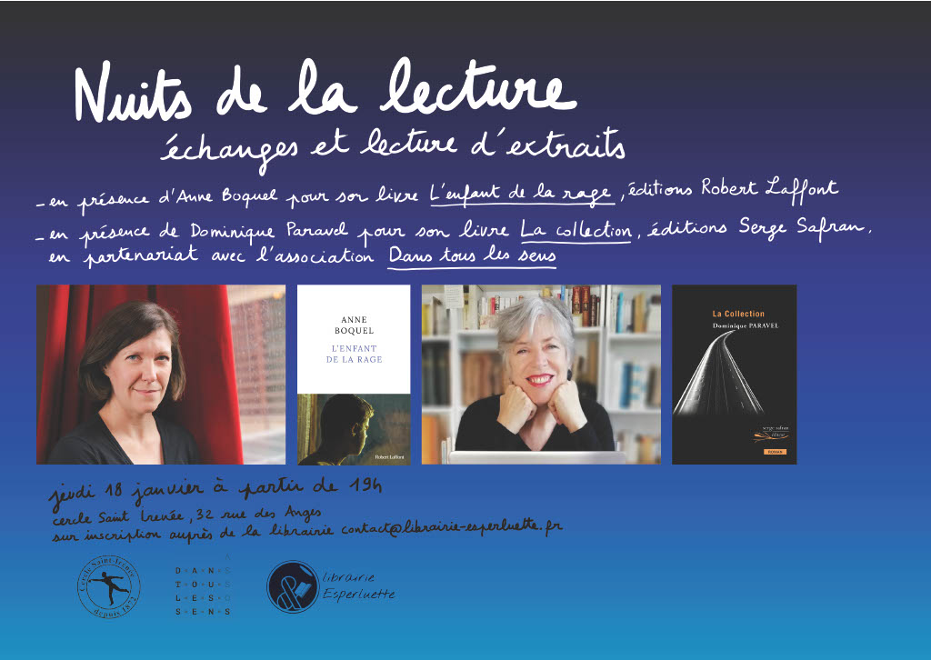 You are currently viewing Rencontre avec Anne Boquel et Dominique Paravel