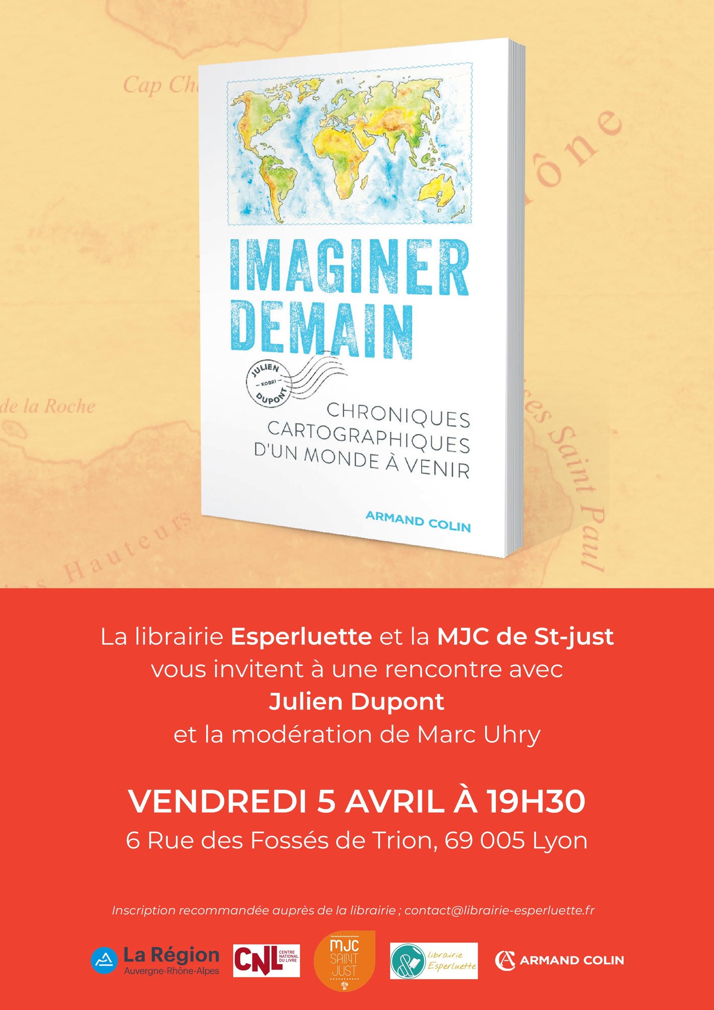 You are currently viewing Rencontre avec Julien Dupont, alias Kobri, auteur de « Imaginer demain – Chroniques cartographiques d’un monde à venir», Ed. Armand Colin.