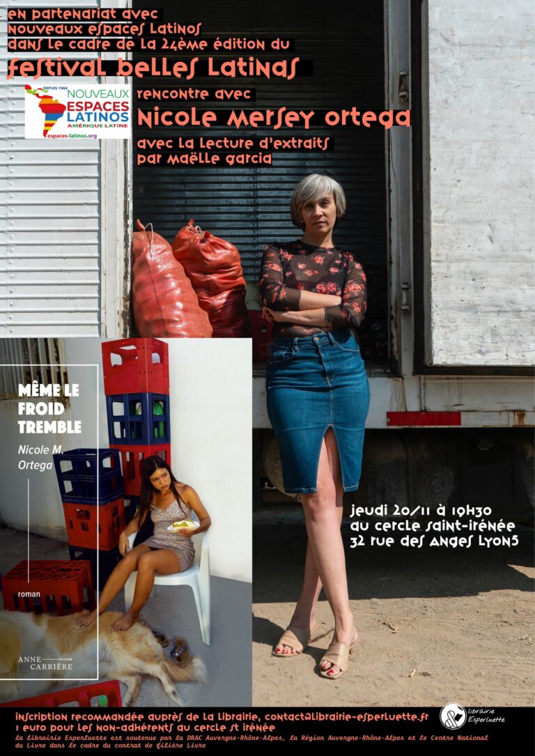 Lire la suite à propos de l’article Rencontre avec Nicole Mersey Ortega