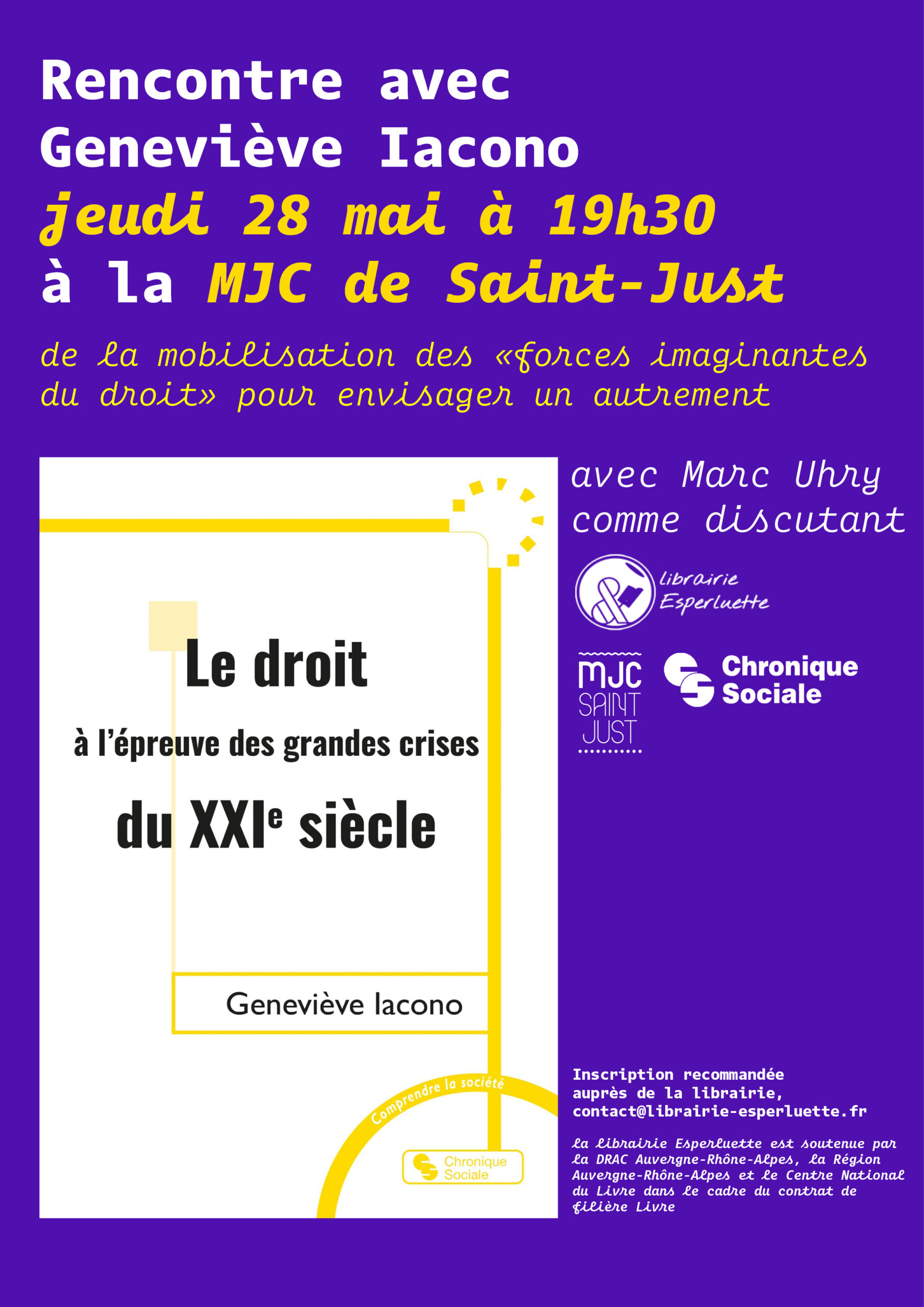 Lire la suite à propos de l’article « De la mobilisation des forces imaginantes du droit pour envisager un autrement »