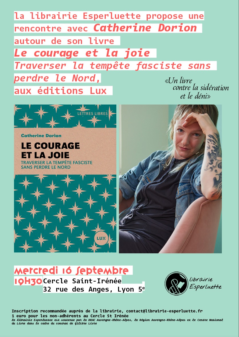Vous consultez actuellement Rencontre avec Catherine Dorion